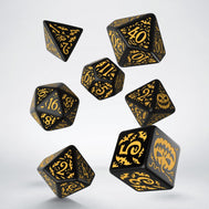 Halloween Pumpkin Jack O'Lantern Dice Set (7)