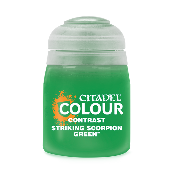 Contrast: Striking Scorpion Green