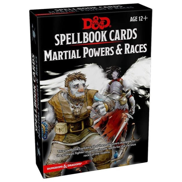 D&D - Spellbook Cards - Martial Powers & Races