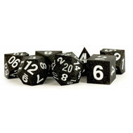MDG Silicone Rubber Dice Set - Gold Scatter