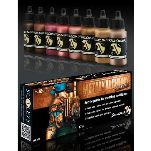 Metal and Alchemy Copper Paint Set - Scale 75 Scalecolor