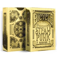 Playing Cards - Bicycle Gold Steampunk