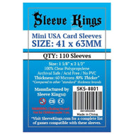Sleeve Kings - Mini USA (41mm x 63mm) (110pk)