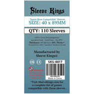 Sleeve Kings - "Space Base" (40mm x 89mm) (110pk)