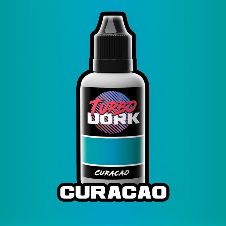 Turbo Dork: Curacao Metallic Acrylic Paint - 20ml Bottle
