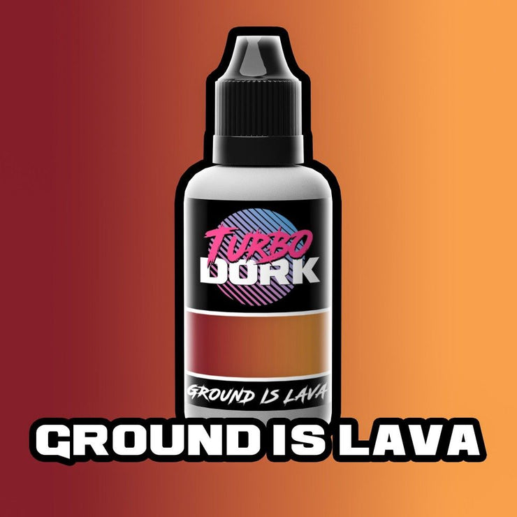 Turbo Dork: Ground Is Lava Turboshift Acrylic Paint - 20ml Bottle