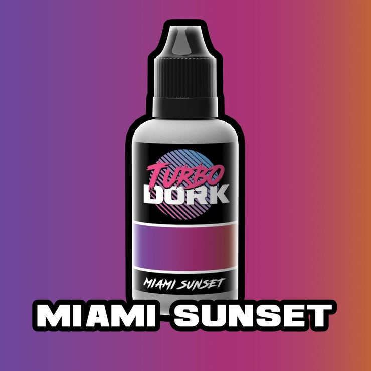 Turbo Dork: Miami Sunset Turboshift Acrylic Paint - 20ml Bottle