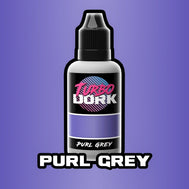 Turbo Dork: Purl Grey Metallic Acrylic Paint - 20ml Bottle