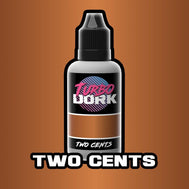 Turbo Dork: Two Cents Metallic Acrylic Paint - 20ml Bottle
