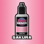 Turbo Dork: Sakura Metallic Acrylic Paint - 20ml Bottle