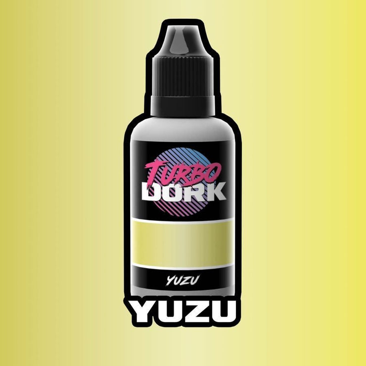 Turbo Dork: Yuzu Metallic Acrylic Paint - 20ml Bottle