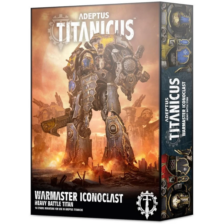 Adeptus Titanicus- Warmaster Iconoclast Heavy Battle Titan