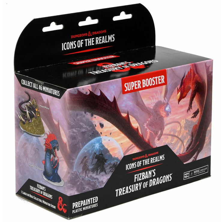 Fizban's Treasury of Dragons SUPER Booster - D&D Icons of the Realms