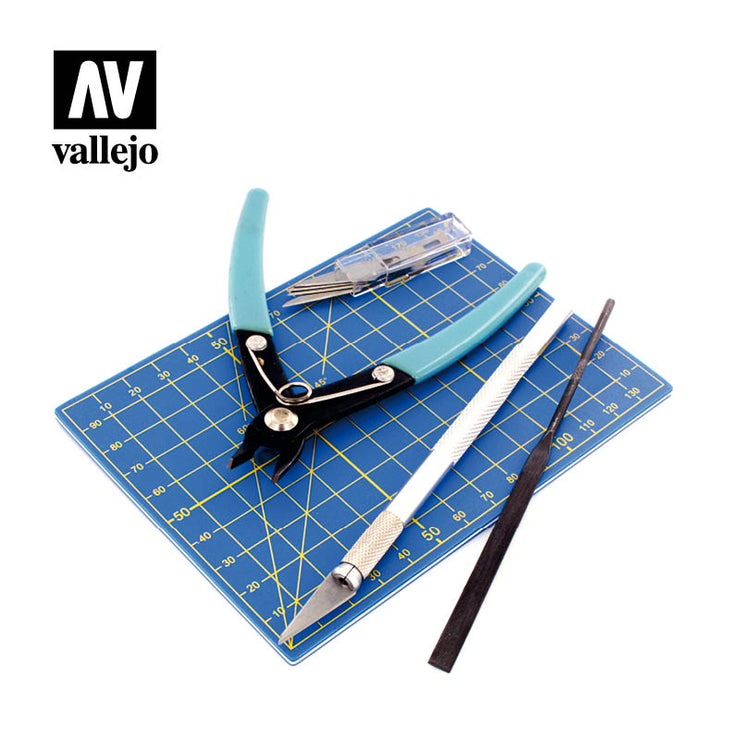 Vallejo Hobby Tools: Plastic Modeling Tool Kit