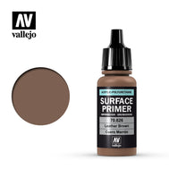 Vallejo Surface Primer: Leather Brown (17ml)