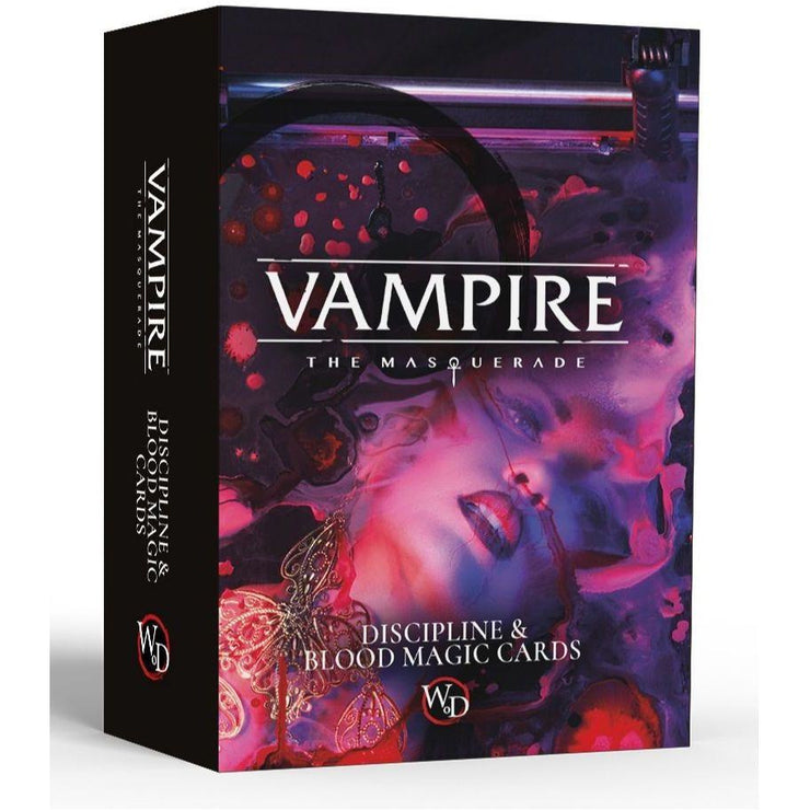 Vampire: The Masquerade Discipline and Blood Magic Card Deck