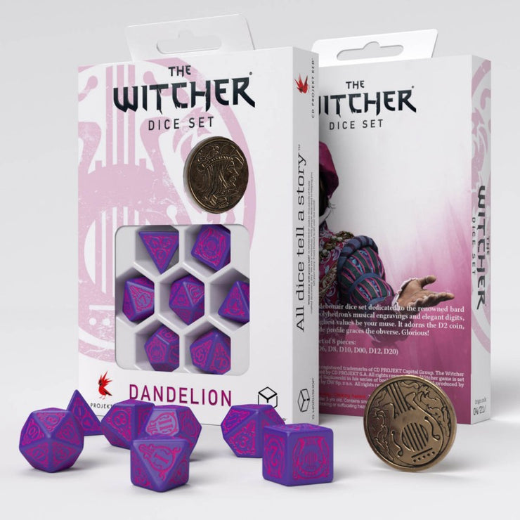 The Witcher Dice Set: Dandelion - the Conqueror of Hearts (7)